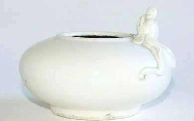 Chinese Qing Porcelain Brush Washer Dragon Motif (AHB)