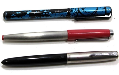 Collection of 3 Old Fountain Pens