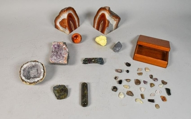 Collection of 8 Minerals and Gems