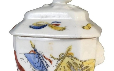 Commemorative Sugar Bowl, Franco Prussian War