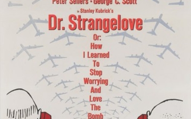 DR. STRANGELOVE (1964) POSTER, US, SIGNED BY CHRISTIANE KUBRICK AND JAN HARLAN