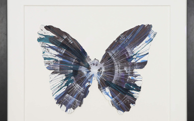 Damien Hirst (né en 1965) Butterfly spin painting, 2009