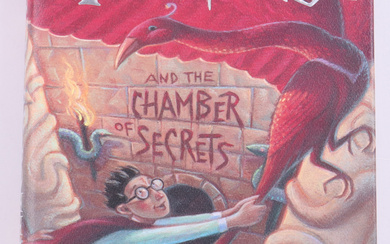 Daniel Radcliffe Signed "Harry Potter and the Chamber of Secrets" Hardcover Book (JSA)
