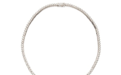 Diamond Necklace, France, Cartier