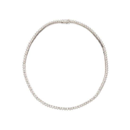 Diamond Necklace, France, Cartier