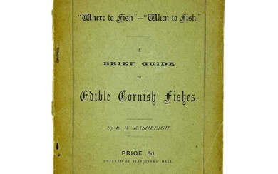 E. W. Rashleigh. 'Where to Fish, When to Fish', A brief guide to edible Cornish fishes'.