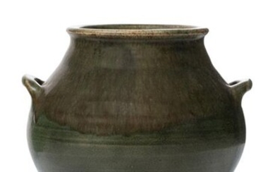 Emile LENOBLE (1875 - 1940) Vase en grès de forme...