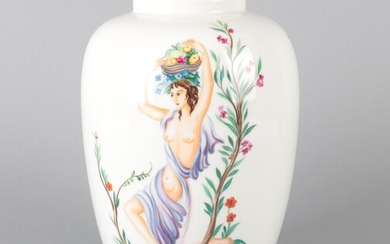 Ena Rottenberg, Vase mit Darstellung einer knienden Frau