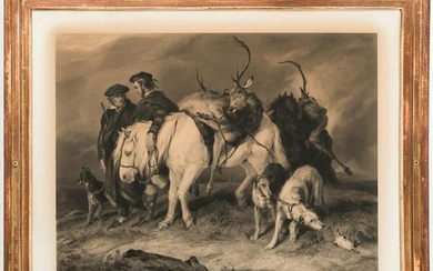 Engraving After Edwin Landseer (English, 1802-1873)