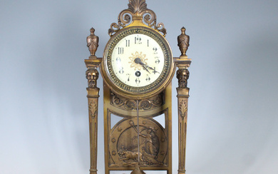 Fireplace clock/Art Nouveau table clock.