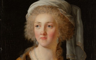 Follower of Elisabeth Louise Vigee-Lebrun Portrait of a Lady
