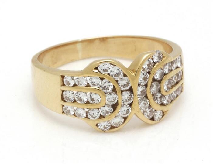 Gold fantasy ring