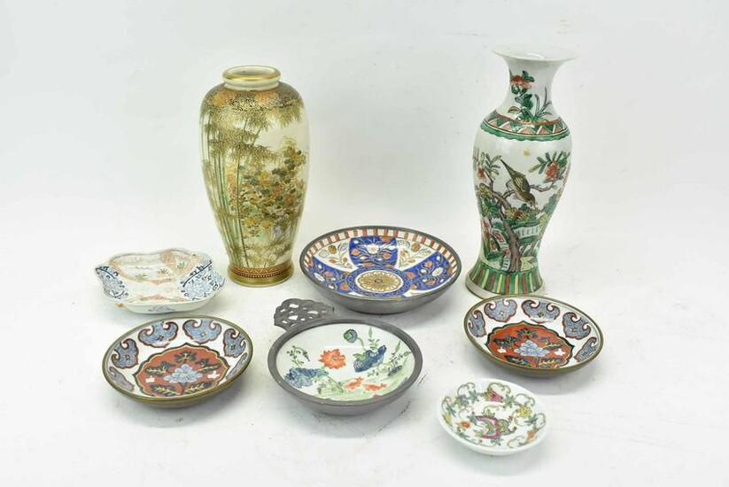 Group of Assorted Asian Porcelains