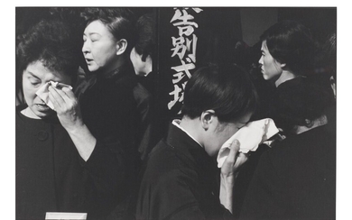 HENRI CARTIER–BRESSON (1908–2004), Funeral of a Kabuki Actor, Japan, 1965