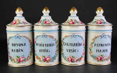 Handpainted Apothecary Jars (1 a.f.) H26cm