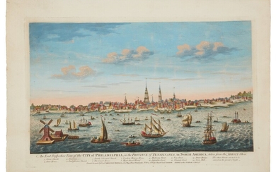 Heap, George, and Nicholas Scull | One of the great early views of Philadelphia
