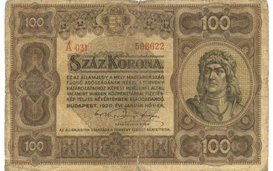 Hungary 100 Korona 1920