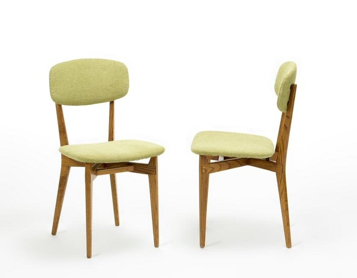Ico Parisi (Palermo 1916 - Como 1996) Pair of chairs