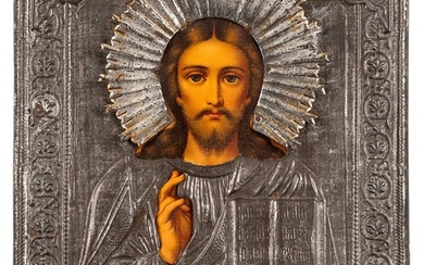 Icône du Christ Pantocrator.