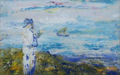 Jack Butler Yeats RHA (1871-1957), Bound for the Islands (1952)