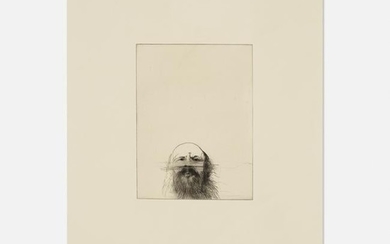 Jim Dine, Self-Portrait Head (second state)
