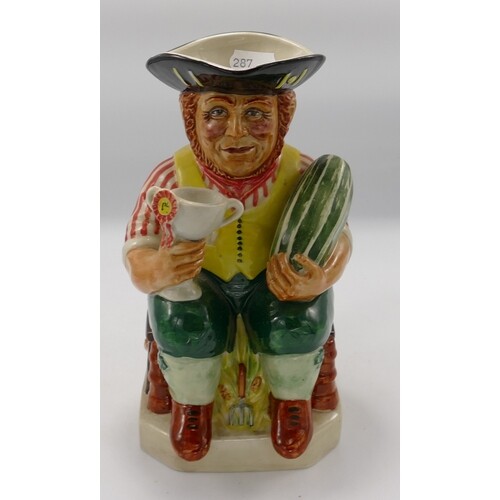 Kevin Francis Limited Edition Toby Jug The Gardener