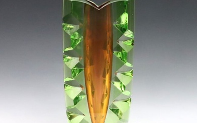 Kosta Boda Warff Art Glass Vase
