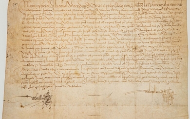 LORRAINE, MEUSE, XVIe siècle. Pièce signée... - Lot 36 - Vermot et Associés