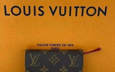 LOUIS VUITTON Victorine Monogram Fuchsia Wallet Trifold