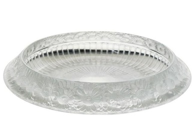 Lalique "Marguerites" Crystal Glass Bowl