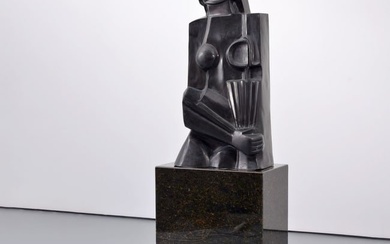 Large Sculpture, Ossip Zadkine Homage, 41"H