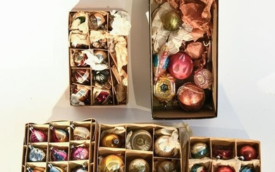 Lot of Old Christmas Ornaments