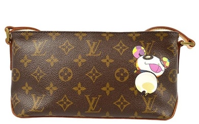 Louis Vuitton Monogram Panda Trotteur Shoulder Bag M51241 AR0084
