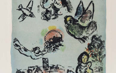 Marc Chagall (1887-1985) Nocturne à Vence (M.400)