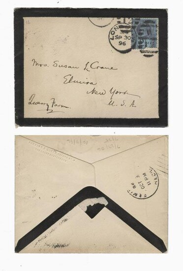 Mark Twain Autographed Envelope