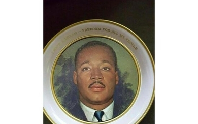 Martin Luther King Metal Eulogy Tray