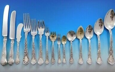 Meadow by Gorham Sterling Silver Flatware Set for 12 Service 198 pieces Dinner