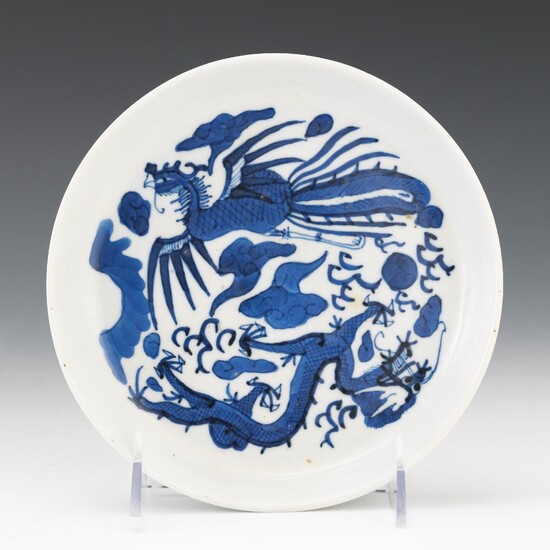 Ming Style Dish with Phoenix