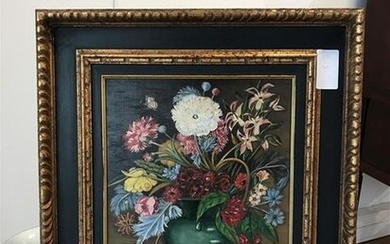 Germaine MICHELET Bouquet de fleurs Huile... - Lot 36 - Baron Ribeyre & Associés