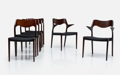 Niels O. Moller, Dining Chairs (6)