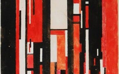 Nikolai Suetin (1897-1954) Watercolor & Gouache