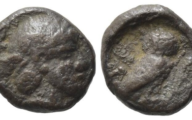 Northern Lucania, Velia, c. 465-440 BC. AR Obol (9mm, 0.62g)....