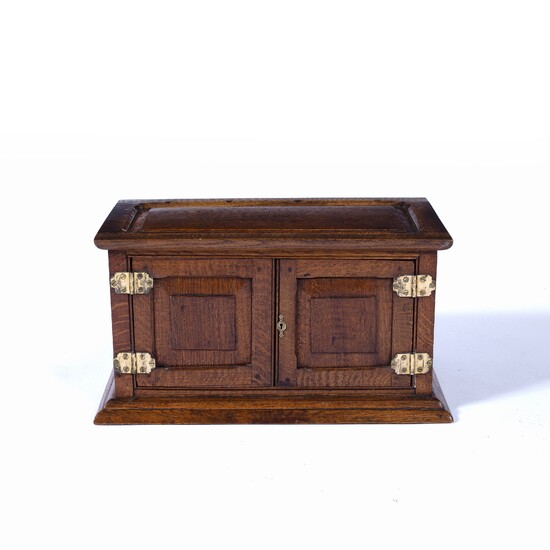 Oak desk or stationery box