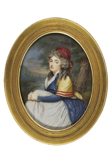 PORTRAIT OF A LADY, CIRCA 1795, Charles Hénard