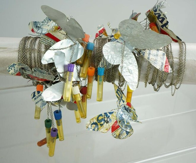 Paul Villinski Butterfly Installation "Tears"