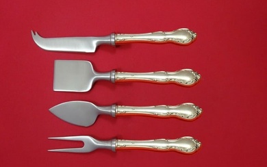 Pirouette by Alvin Sterling Silver Cheese Serving Set 4 Piece HHWS Custom