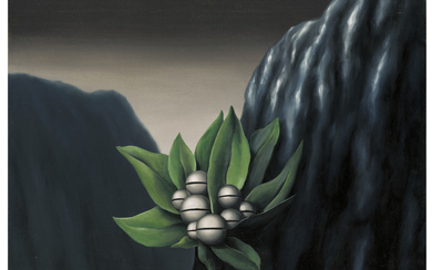 René Magritte (1898-1967), Les fleurs de l'abîme