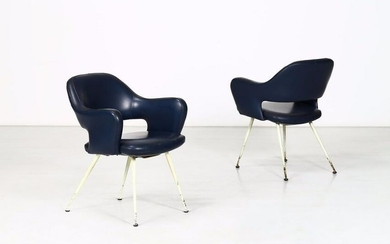 Rima Model P16 Desk Chairs, Set of 2, 1950s