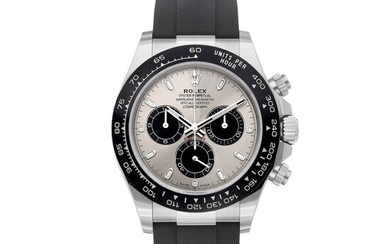 Rolex Cosmograph Daytona, Reference 116519LN | A white gold chronograph wristwatch, Circa 2021 | 勞力士 | Cosmograph Daytona 型號116519LN | 白金計時腕錶，約2021年製