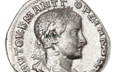 Romean Empire, Gordian III, 238–244 AD, Antioch, Tetradrachm, Prieur 282, 13.75 g.